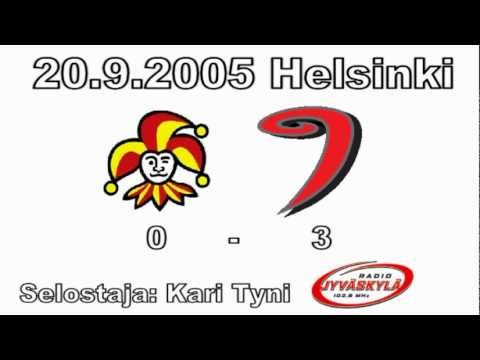 Maalikooste 20.9.2005 Jokerit - JYP 0-3