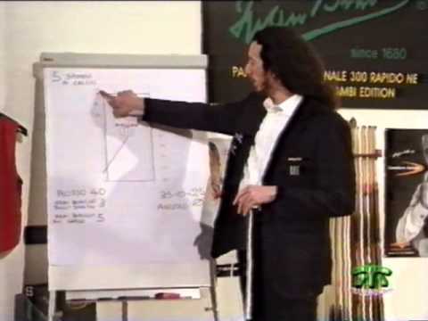 Lezioni di Biliardo " Cinque sponde di calcio (1) " Michele Cosci