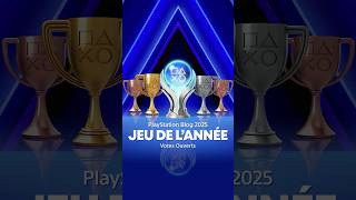 Quels sont vos jeux de l'année 2025 ? Votez dès maintenant sur notre blog !