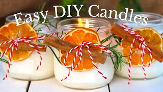 How to Make Homemade Candles in Glass Jars