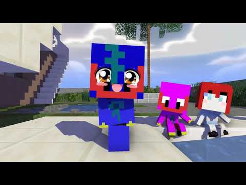 MONSTER SCHOOL :LITTLE HUGGY WUGGY AND POPPY PLAYTIME CHICKEN WING - MINECRAFT ANIMATION