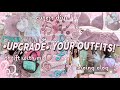 UPGRADE YOUR CLOTHES And PERSONALIZE YOUR STYLE Cute Diy Accessories Sewing Vlog Thrift Flip