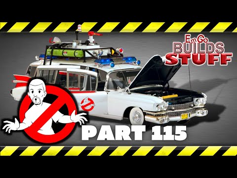 Eaglemoss Ghostbusters ECTO-1 Kit (Part 115): EmGo Builds Stuff