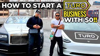 ISH THE CEO & @cmoneysgarage DROPS THE KEYS ON HOW TO START A TURO BUSINESS WITH $0!!