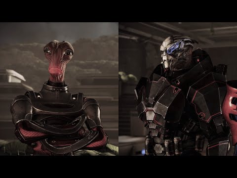 Garrus Overprotective to Shepard | Mass Effect Legendary Edition