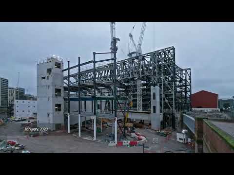 V5: Factory International in Manchester, UK designed by Office for Metropolitan Architecture (OMA)