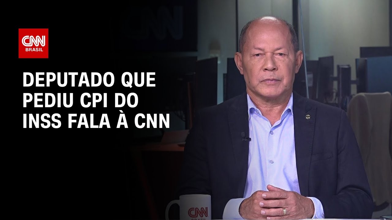 Deputado explica à CNN criação de uma CPI sobre fraudes no INSS | LIVE CNN