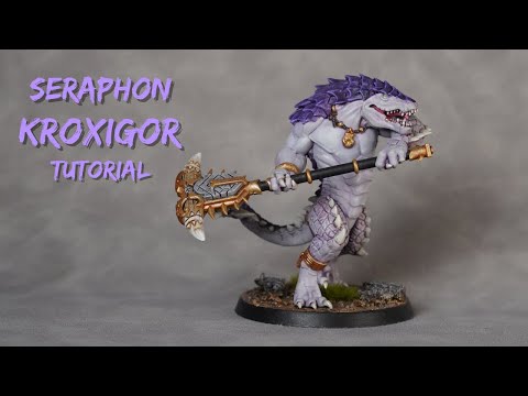 How to Paint: SERAPHON KROXIGOR for Warhammer Age Of Sigmar