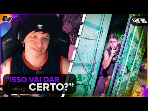 ARUAN REAGE: FIQUEI DENTRO DO CONTEINER E ESPEREI OS LADROES DO CONTEINER *ARMADILHA*(RENATO GARCIA)