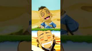 POV: sokka drank the cactus juice and now everyone&#39;s a puppet... | Avatar #Shorts