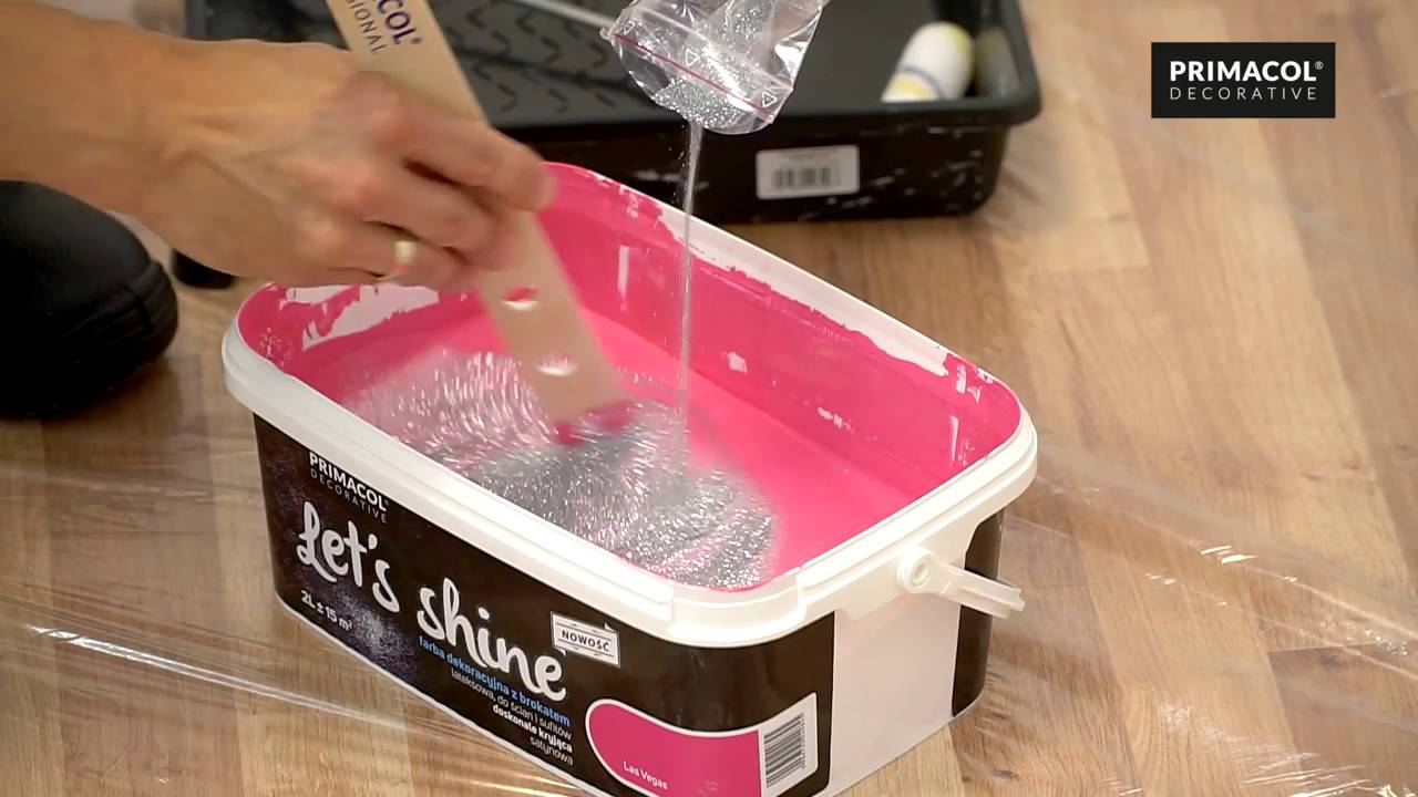 Farba dekoracyjna Lets shine Primacol Decorative - film instruktażowy