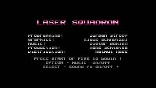 ATARI XL / XE += LASER SQUADRON