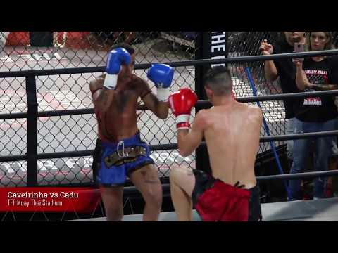 Kevim Caveirinha vs Carlos Eduardo - Round 2 - TFF Muay thai Stadium - GP Collision