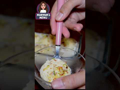 EASY RASMALAI RECIPE BY MARYAM'S MENU #Shorts
