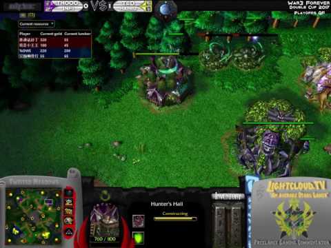 TH000 (NE) & Infi (H) VS TeD (U) & hainiu (NE) - WC3 G2 - WFDC