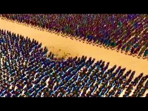 5000 Jedi 15000 Spartans 10 Catapult Vs 100000 Persians 100000 Footman - UEBS 2