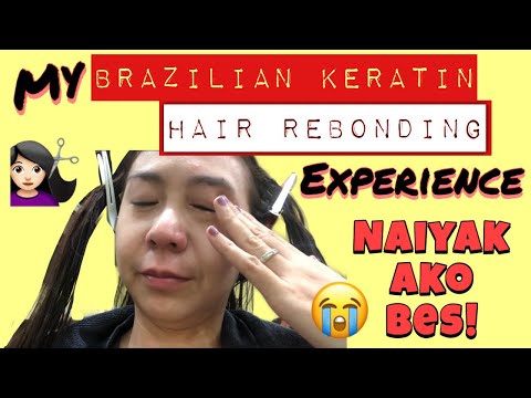 BRAZILIAN KERATIN HAIR REBONDING | Rayne Mayne Family TV