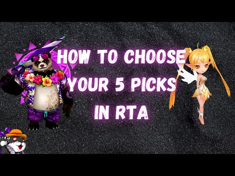 HOW TO choose YOUR 5 MONSTERS in RTA | Summoners War