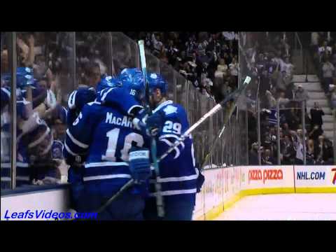 Sabres @ Maple Leafs - Clarke MacArthur Scores - 110329