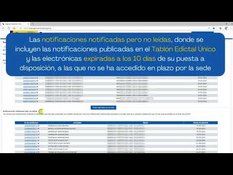 Consulta notificaciones electrónicas