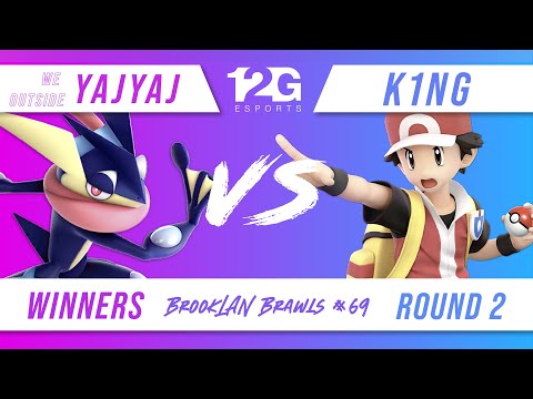 BrookLAN Brawls 69 - WE OUTSIDE | YajYaj (Greninja) v. K1ng (PT) - Winners Round 2