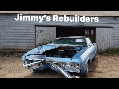 1965 Chevrolet Convertible, Heavy Front End Damage, Up for Auction at IAA