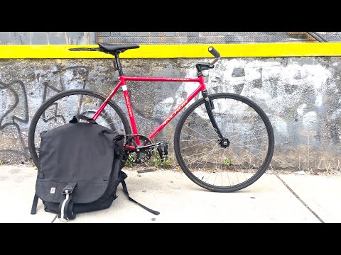 FIXED GEAR NYC | How much I made doing Uber eats on my njs bike.