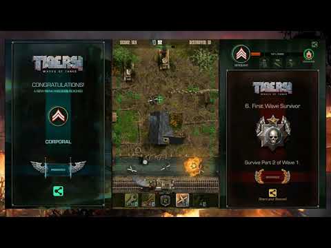 Tigers - Waves of Tanks Video