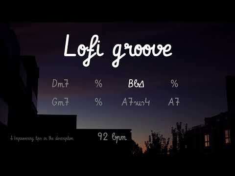 Lofi Groove in Dm : Backing Track
