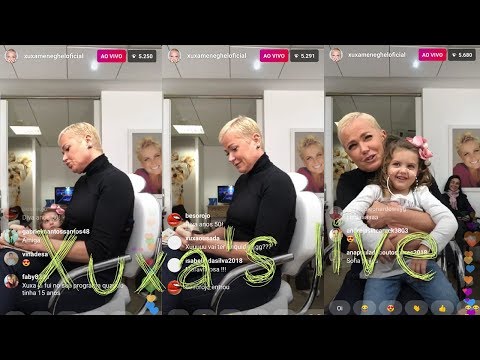 Xuxa's Live - Xuxa comemora 10 milhões no Instagram, autografa ítens e fala do 'Xuxa Xou'