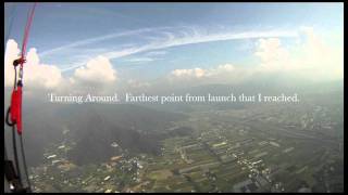 preview picture of video 'Paragliding: Puli, Taiwan, October 2011'