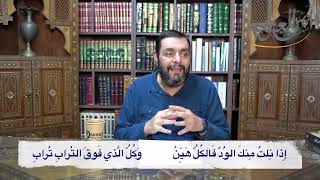 صورة كرسي المتنبي (شرح ديوان المتنبي) - حلقة (451) -  أَلا لا أُرِي الأَحْدَاثَ حَمْدًا وَلا ذَمَّا