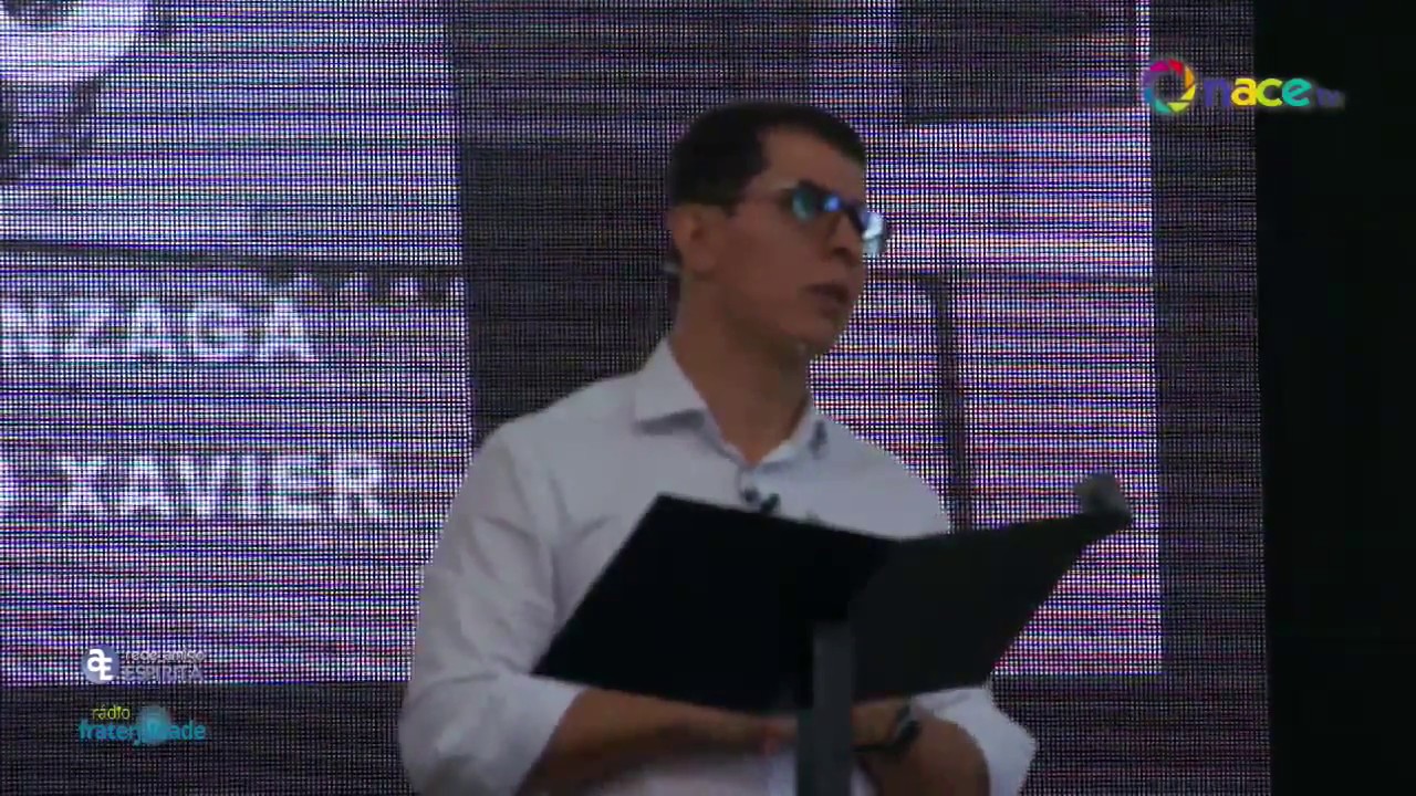 Haroldo Dutra e Divaldo Franco no II Congresso Espírita de Pedro Leopoldo