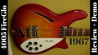 Video thumbnail for 1967 Rickenbacker 4005 Fireglo Semi Hollow 4 String Bass by The Trogly's Guitar Show