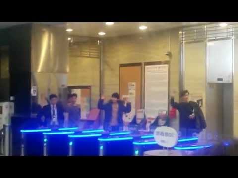 140407 Super Junior M leaving Sukira