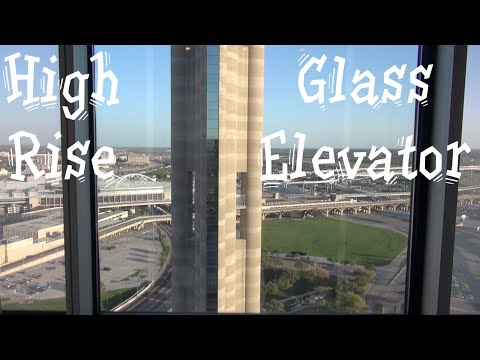 FAST Schindler Scenic Elevator at Hyatt Hotel Dallas TX