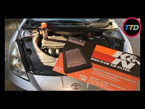 Toyota Celica - K&N Air Filter Change