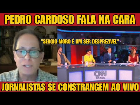 PEDRO CARDOSO SHOCKS AND HUMILIATES BOLSONARIST SERGIO MORO LIVE ON CNN