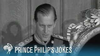 Prince Philip&#39;s Jokes: Royal Comedy | British Pathé