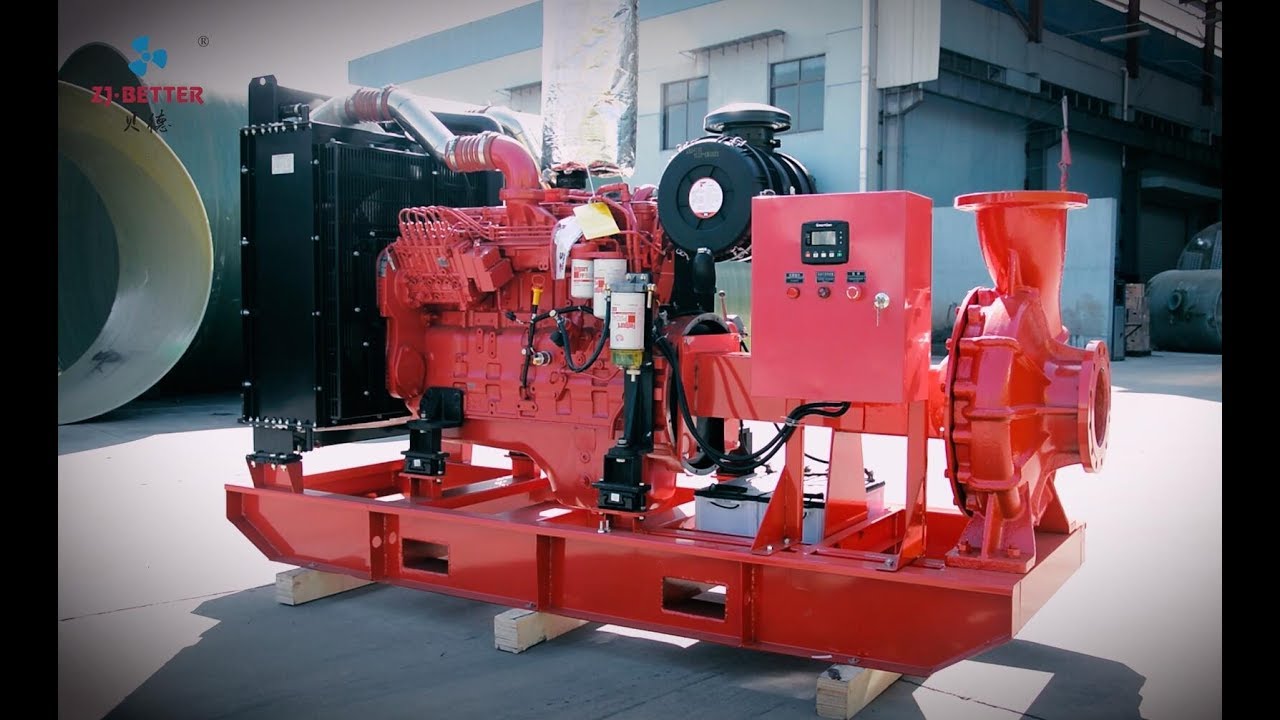 Diesel Engine Fire Pump Set - Better Technology CO., LTD.