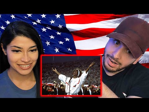 Brits React to Whitney Houston's Star Spangled Banner Performance!