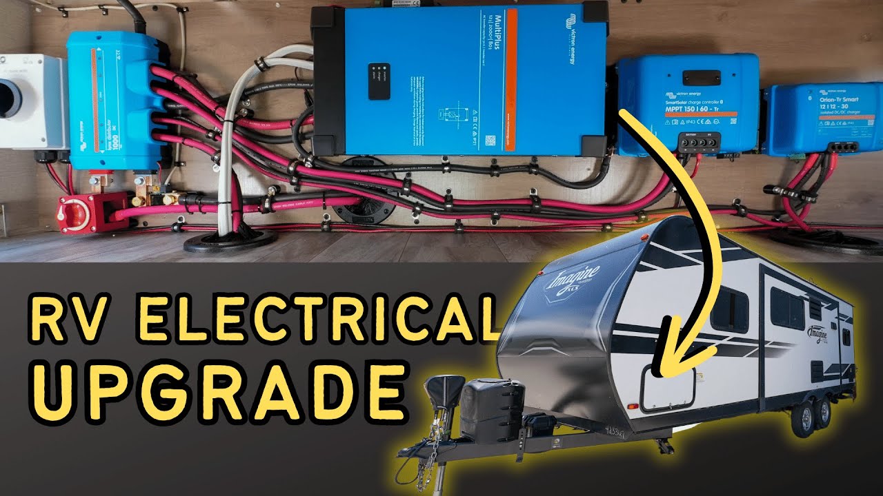 RV Electrical System Solar and Lithium Battery Upgrade - Start-to-Finish Guide