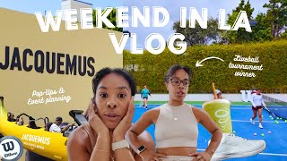 Los Angeles Diaries Vlog (group trip & event planning, Wilson store visit, tennis tournament)