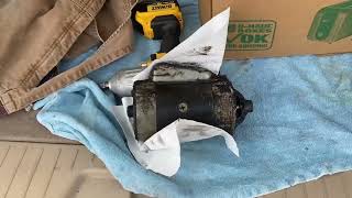 1973 Ford F-350 Starter Replacement #ford #oldford #tennessee #mechanic