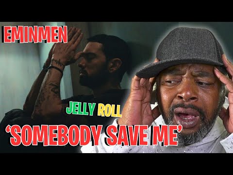 Reacting to Eminem's Collaboration with Jelly Roll - "Somebody Save Me"