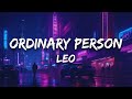 Leo - Ordinary Person (Lyrics) | Nikhita Gandhi | Anirudh Ravichander