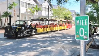 Key West Conch Train & Walking Tour  - Southernmost Point & Mile Marker 0 / Key Lime Pie on Duval St