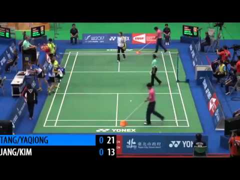 QF-2014 Taipei Open GPG-Huang Yaqiong/Tang Yuanting vs Kim So Young/Jang Ye Na