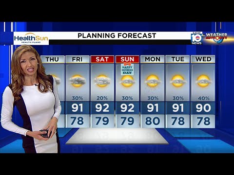 Local 10 News Weather Brief 06/17/21 Morning Edition