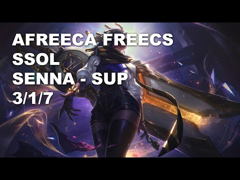 Afreeca Freecs SSol Sup Senna vs Thresh - KR Grandmaster Patch 10.8